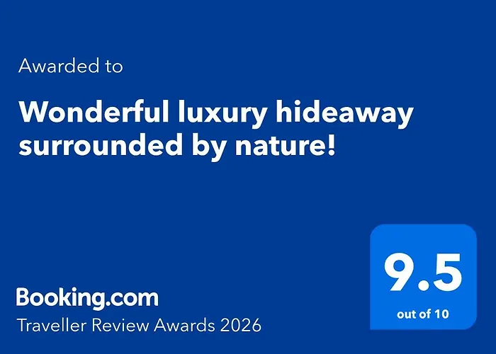 Wonderful Luxury Hideaway Surrounded By Nature! *